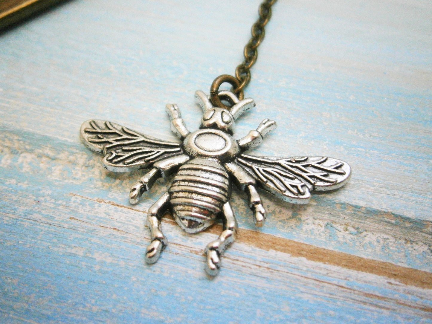 Bookmark with a Antique Silver Bumble Bee/Book Lover Bookmark/Bumble Bee Lover Bookmark/Bee Lover/Bookmarks for Books/Book Lover/Bookmark